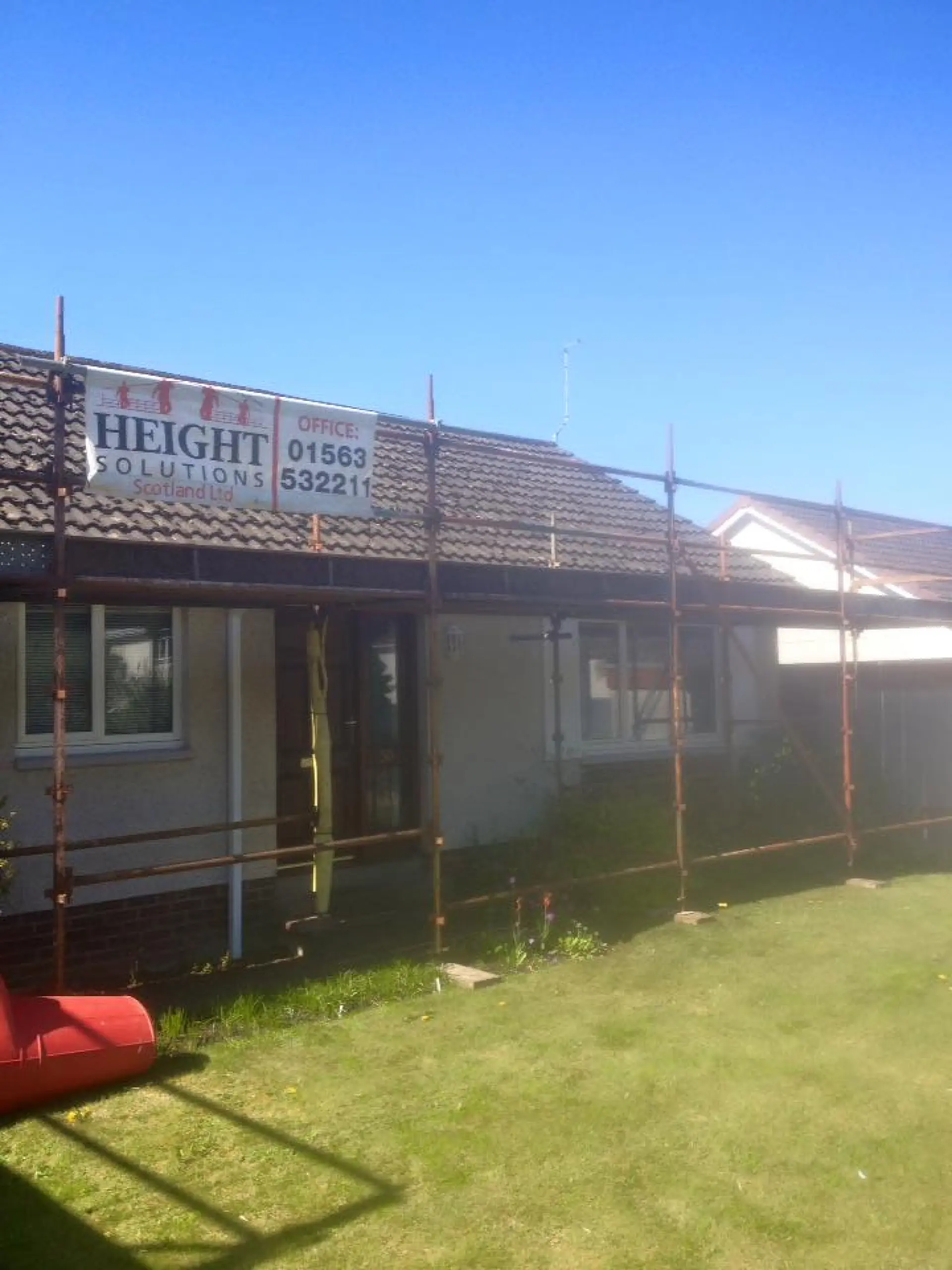 Roof Scaffolding Ayr, Kilmarnock and Cumnock