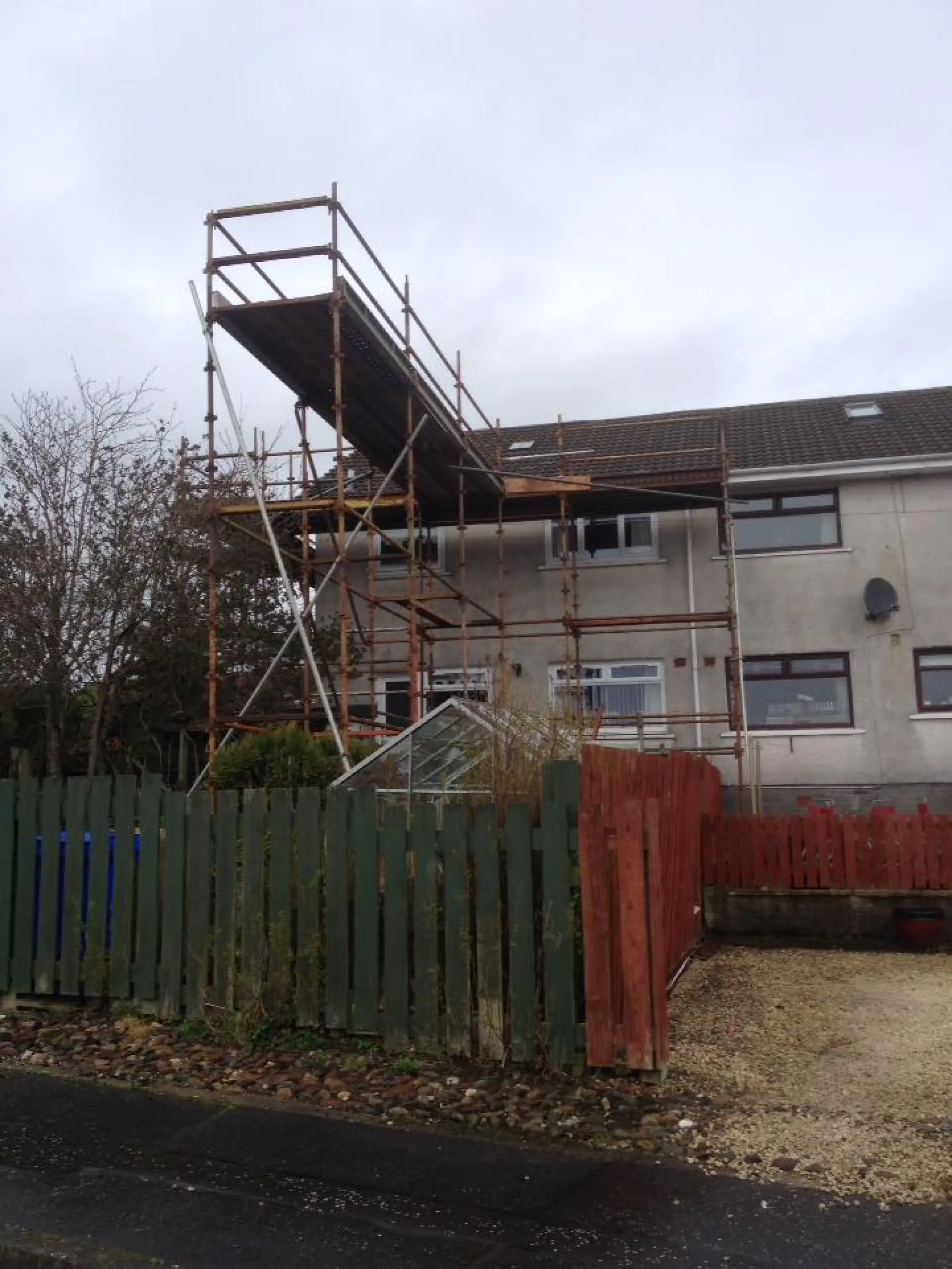 Roof Scaffolding Ayr, Kilmarnock and Cumnock
